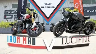 Iron man V Lucifer -  BMW R9T Lucifer | Oldtimer Middle East