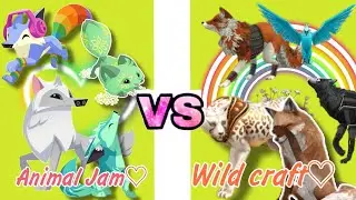 🤔 Что лучше Animal Jam VS Wild Craft /°•☆ По мнению игроков! 🌿🤔