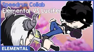 [Sprite Animation] - Elemental VS Lucifer (SPEEDRUN COLLAB by @Shulkle )