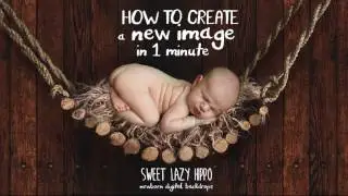 Newborn digital backdrop - how to use?