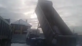 снятие кузова scania 8*4
