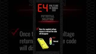True Induction MD-2B Error Code E4 - Supplied Voltage is too Low