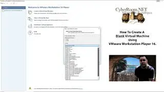 How to create a BLANK Virtual Machine (VM) using VMware Workstation Player 16.