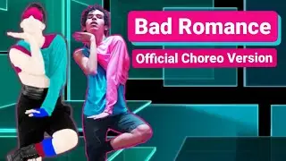 Just Dance 2015 - Bad Romance Official Choreo Version || gameplay scadussh