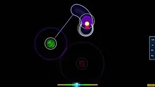 click the gems (circles)