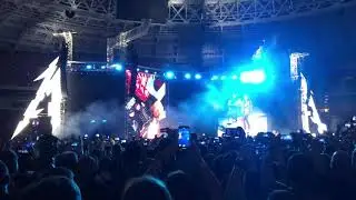 MetallicA в Москве 2019 - исполнила песню Группа крови (Кино)