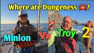 Dungeness Crabbing: Troy vs Minion 2 - Where are dungeness crabs right now?