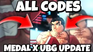 ALL MEDAL X UBG UPDATE CODES FOR UNTITLED BOXING GAME! ROBLOX UNTITLED BOXING GAME CODES