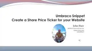 Share Price Ticker