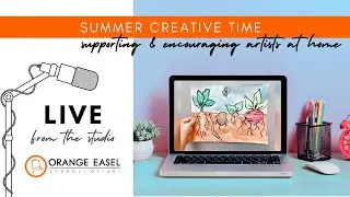 Summer Creative Time: Painting a Veggie Garden