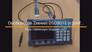 Oscilloscope Zeeweii DSO3D12