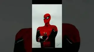 Spiderman painting by #Kartikaiyrathore