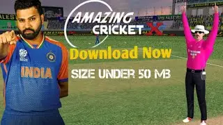 Download amazing Cricket X in 2 minutes