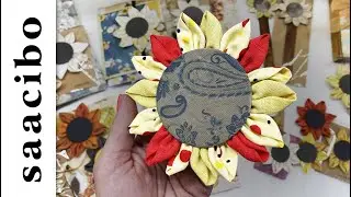 Junk Journal Embellishments Inspired By Sunflowers + Freebie