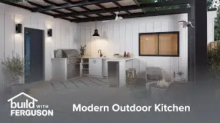 Modern Outdoor Kitchen