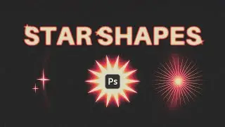 SIMPLE STARS IN PHOTOSHOP - TUTORIAL