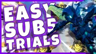 Dauntless Rezakiri trials - EASIEST sub 5 build and guide