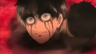 Eren se transforma en titán. Audio en Español