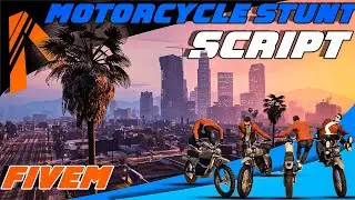 FREE | Motorcycle Stunt Script | QBCore Framework  | FiveM Tutorial #7