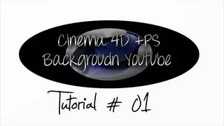 Cinema 4D + PhotoShop Tutorial - Background Canal do Youtube (2012)