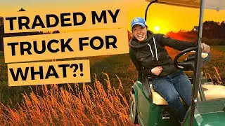 My Golf Cart is the Most Useful Tool on my Farm // Homesteading