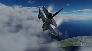 DCS F-16C Viper CBU bombing.