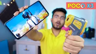 POCO X3 *PUBG TEST | FPS KITNA MILA? | SCREEN RECORDING!!