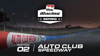 IndyCar iRacing Series | FONTANA | 2024 Round 2 | IndyCar eSports Broadcast
