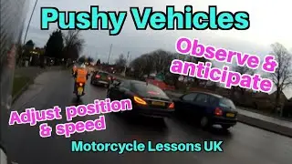 Pushy vehicles: anticipation & observation skills to keep you safe