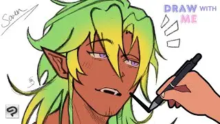 Draw with me | New OC | Soren