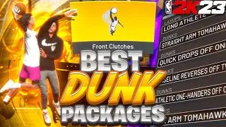 New Best Dunk Packages For ALL Builds in NBA 2K23 Season 5 • Best Slasher Animations After Patch 5