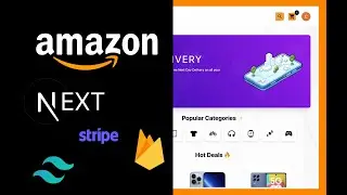 🔴 Let's Build Amazon Clone Using Next Js 13, Tailwind CSS, Firebase and Stripe Checkout