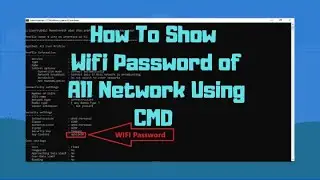 Hack any wifi password with cmd