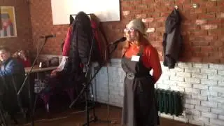 Ольга Кирсанова, фрагмент выступления на мартовском слэме 2014