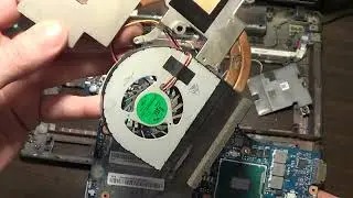 Lenovo G580 Обслуживание системы охлаждения