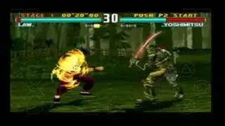 Tekken 3 law power punch |tekken 3 law moves |tekken 3 law |tekken 3 forest law | #shorts | tekken 3
