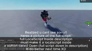 HOW TO MAKE A OPEN/CLOSE BUTTON (GUI) IN ROBLOX STUDIO - MORE ADVANCED (LOOK IN DESCRIPTION)