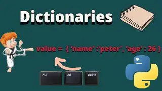 PYTHON 2023 | How to remove🔨 ELEMENTS from a  DICTIONARY 🕮 in Python