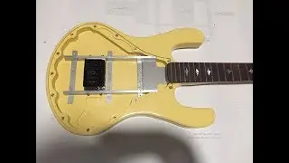 Building an aluminum frame guitar