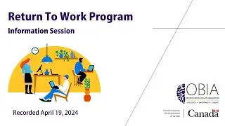 Return to Work Program Information Session