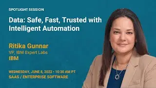 Data: Safe, Fast, Trusted with Intelligent Automation