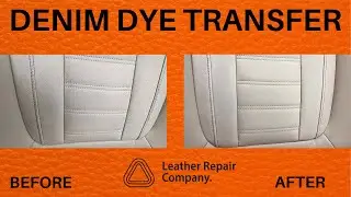 How To Remove Denim Dye Transfer From Light Coloured Leather Seats