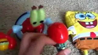 Assorted Talking SpongeBob Toys