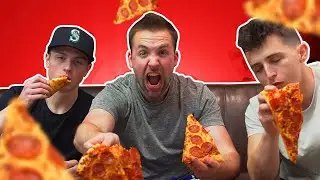 10,000 Calorie Pizza Eating Challenge