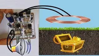 Kağıttan Altın Dedektör Devresi -  Yapımı - Gold detector circuit construction