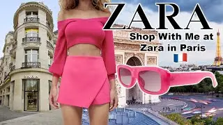 PARIS ZARA SHOPPING VLOG - Is Zara Better in Paris?! NEW ZARA SUMMER COLLECTION 2022