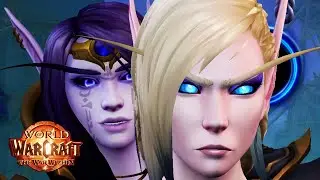 Xalatath Seduces Alleria Cinematic - Queen Ansurek Announces War | All Cutscenes [WoW: War Within]