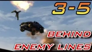 Stuntman: Ignition Walkthrough 100%: Strike Force Omega, Scene 5 -- Behind Enemy Lines