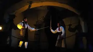 Pirates of the Caribbean at Disneyland Paris swordfight