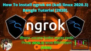 How To install ngrok on (kali linux 2020.3) Bangla Tutorial [2020].